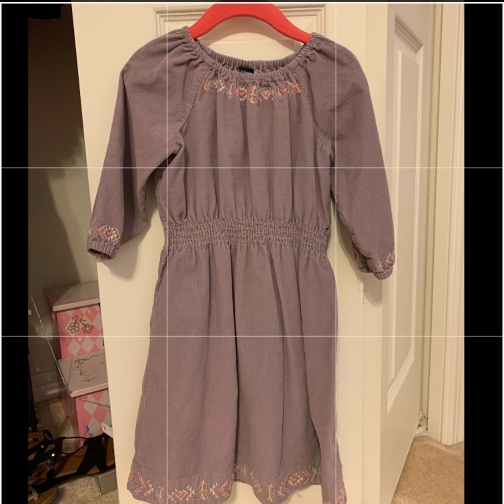 Lavender-gray Gap dress